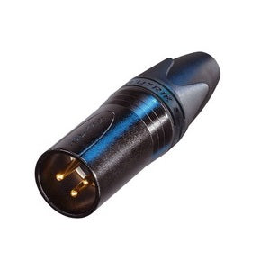 Neutrik 3 Pin XLR Male Connector Metal NC3MXX-B Neutrik 3 Pin XLR Male Connector Metal NC3MXX-B